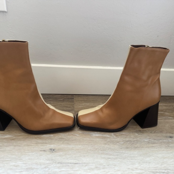 Alohas South Bicolor Boots - Camel & Beige - Picture 4 of 5